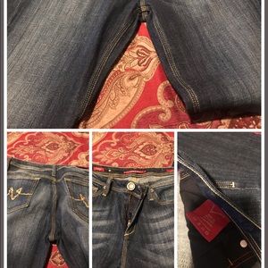 Women flare leg jeans